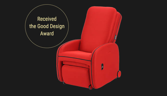 2010 – Ghế massage kiêm sofa thư giãn<br />
[KEN OKUYAMA Model KN-10 / KN-15]<br />
